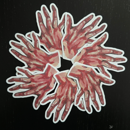 Hand study 01 • sticker